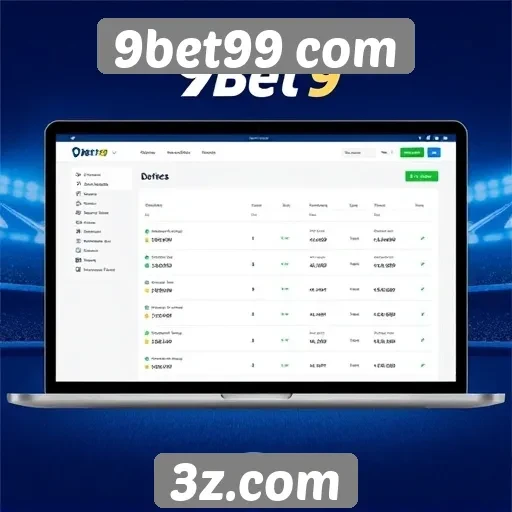 Análise das funcionalidades do site 9bet99 com